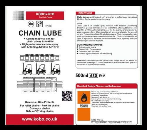 Chain lubricant box - chain,