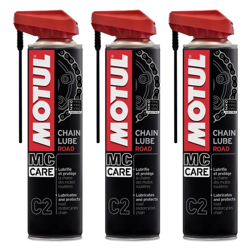 Motul chain road - road, spray